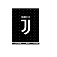 Plaid in pile ufficiale Juventus coperta