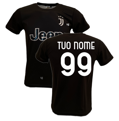 Maglia Juventus Bianconera Personalizzata 2020 2021 Replica Ufficiale Autorizzata Personalizzabile con Nome E Numero 