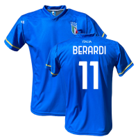 Maglia Italia Berardi 11 Nazionale 2023 FIGC ufficiale 