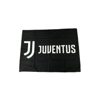 Bandiera Ufficiale Juventus 100x150 cm logo nuovo nera